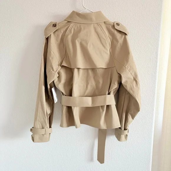 Good American - Cropped Trench Jacket - Picture 7 of 7
